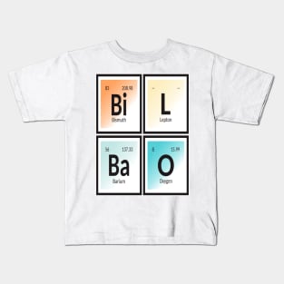 Bilbao City | Periodic Table of Elements Kids T-Shirt